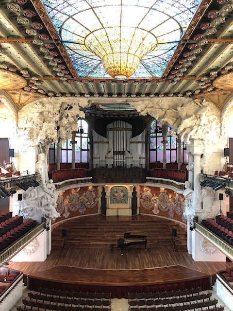 バルセロナ カタルーニャ音楽堂