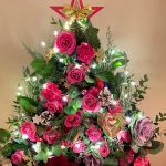 薔薇のクリスマスツリー